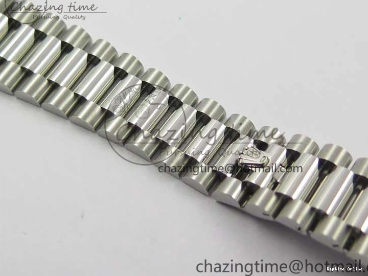 1218 Day-Date 36 SS 128239 Bp Maker Best Edition Black Dial on President Bracelet TimelessDesign 3151